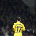 El barcelonista Antoine Griezmann durante su primera visita al Wanda Metropolitano.-AP