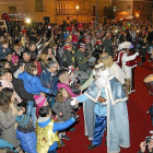 Foto de archivo de la Cabalgata de los Reyes Magos de Cigales, uno de los ejes del programa navideño.-EL MUNDO