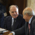 El consejero de Economía y Empleo, Tomás Villanueva, asiste a la XIII reunión anual del Consejo Superior de Colegios de Ingenieros de Minas de España.-Ical