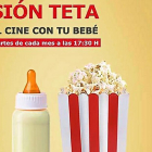 Cartel promocional de la iniciativa de Sesión Teta de Río Shopping-EL MUNDO