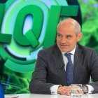 Víctor Caramanzana durante ‘La Quinta Esquina’, programa emitido en La 8 Valladolid.-PABLO REQUEJO / PHOTOGENIC