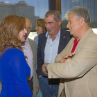 Clemente con representantes de las Opas.-P. Requejo