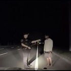 Toma del vídeo de la detención de Tiger Woods.-