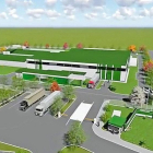 Aspecto que presentará la fábrica de Huercasa en Rumanía cuando terminen las obras.-E.M.