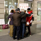 Movilización de la plataforma de Afectados por Hepatitis C de Valladolid.-ICAL