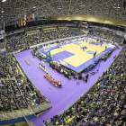 Panorámica del polideportivo Pisuerga durante un partido de la Liga ACB.-Miguel Ángel Santos