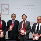 De (I) a (D) Javier Expósito, Fernando Schwartz, Borja Baselga y Gonzalo Santoja-Ical