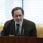 Moral Santín, en una imagen de archivo durante su comparecencia ante la comisión de investigación de la Asamblea de Madrid.-OLMO CALVO