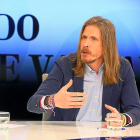 Pablo Fernández durante ‘La Quinta Esquina’, programa emitido en La 8 Valladolid.-PHOTOGENIC / PABLO REQUEJO