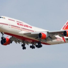 Avión de la compañía Air India.-