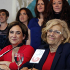 Colau y Carmena, en una imagen de archivo.-JUAN MANUEL PRATS
