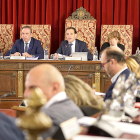 Sesión de Pleno de Presupuestos 2024 en la Diputación de Valladolid. ICAL