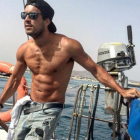 Mario Casas, a bordo.-INSTAGRAM