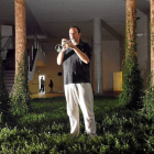 Roberto Bodí en el Centro Cultural 'Miguel Delibes'.-Pablo Requejo