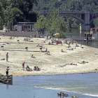 Playa de las Moreras en Valladolid.-ICAL