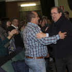 El presidente del PP de Castilla y León, Juan Vicente Herrera, y el vicesecretario general de Organización del Partido Popular, Fernando Martinez Maillo, participan en un acto público del partido-Ical