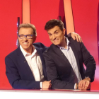 Jordi Hurtado y Luis Larrodera, en la edición de este jueves de 'Saber y ganar'.-RTVE