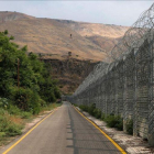 El disputado territorio de los Altos del Golán. frontera entre Israel y Siria.-EFE
