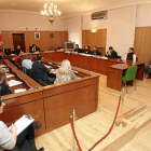 Imagen de archivo de un juicio con un tribunal de jurado en la Audiencia Provincial de Valladolid.-DM