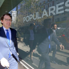 Alfonso Fernández Mañueco, a su llegada al comité ejecutivo nacional.-JAVIER BARBANCHO
