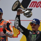 Maverick Viñales (Yamaha) gana el GP de Malasia en MotoGP-MOHD RASFAN /AFP