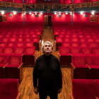 Ángel Marcos en el teatro Zorrilla, donde hoy recogerá el Premio a su Trayectoria Artística.-PABLO REQUEJO/PHOTOGENIC