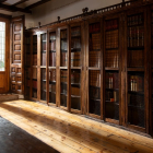 Una imagen de la biblioteca de la Casa Cervantes