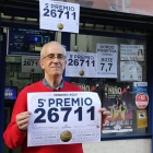 El lotero Carlos Rebollo. - ICAL