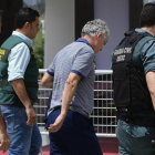 Ángel Villar, detenido por la Guardia Civil, el martes.-PIERRE-PHILIPPE MARCOU