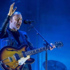 Thom Yorke, de Radiohead, anoche.-FERRAN SENDRA