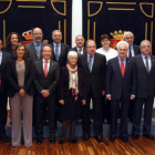 El presidente de la Junta, Juan Vicente Herrera, recibe a los representantes de Cruz Roja Española en Castilla y León con motivo de su 150 aniversario-Ical