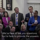 "¡Venga ya!" Así se encará un periodista con la portavoz de la Casa Blanca.-