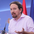 El secretario general de Podemos, Pablo Iglesias.-EUROPA PRESS / JESÚS HELLÍN