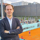 Santiago de la Morena en el Mutua Madrid Open de tenis.-DEPORTECIENPORCIEN