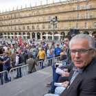 Garzón, durante el acto celebrado ayer en Salamanca.-ICAL