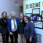 Mar Sancho, Emiliano Allende, Teresa López y Arantxa Echevarría en la presentación de la 32º edición de la SEMICE.-ICAL