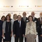 La reina Sofía inaugura el III Simposio Internacional ‘Avances en la investigación sociosanitaria en la enfermedad del Alzheimer’, en el que interviene el presidente en funciones de la Junta de Castilla y León, Juan Vicente Herrera, la presidenta de las c-Ical