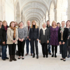 La directora general de Políticas Culturales, Mar Sancho, recibe a una delegación de responsables de instituciones educativas de Reino Unido e Irlanda-Ical