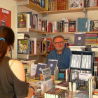 Mario Pérez Antolín en la Feria del Libro.-EM