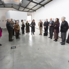 La Academia de Arte de San Fernando visita en Urueña (Valladolid) la exposición 'La cuadratura del círculo'-Ical