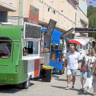 El gastrofestival de comida callejera que llenó el exterior de la Feria de Muestras de Valladolid.-J.M.LOSTAU