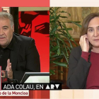 Antonio García Ferreras entrevista a Ada Colau en el especial informativo de La Sexta sobre la jornada el 1-O.-PERIODICO