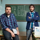 Jorge Díaz y Javier Ikaz, autores de las dos entregas del libro 'Yo fui a EGB'-Ical