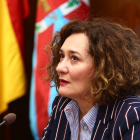 Rueda de prensa de la alcaldesa de Ponferrada, Gloria Fernández Merayo, sobre el anuncio de su no continuidad como candidata a las próximas elecciones municipales-ICAL
