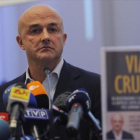 Gianluigi Nuzzi, durante la presentación de su libro, este miércoles.-