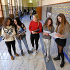Estudiantes de la Facultad de Derecho de la Universidad de Valladolid.-J.M. LOSTAU