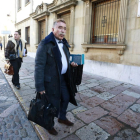 Comienza el juicio en la Audiencia Provincial de León por el asesinato del boxeador Roberto Larralde. En la imagen, el abogado de la familia Larralde, Marcos García Montes-ICAL