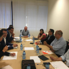 Un momento de la reunión de ayer.-EUROPA PRESS