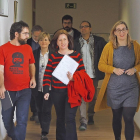 Saravia, Fonteriz, Sánchez, Bustos y Anguita, con parte del equipo.-M. A. SANTOS / PHOTOGENIC