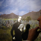 Una de las piezas de la exposición sobre Zorrilla que pudo contemplarse en el Archivo Municipal .-ICAL